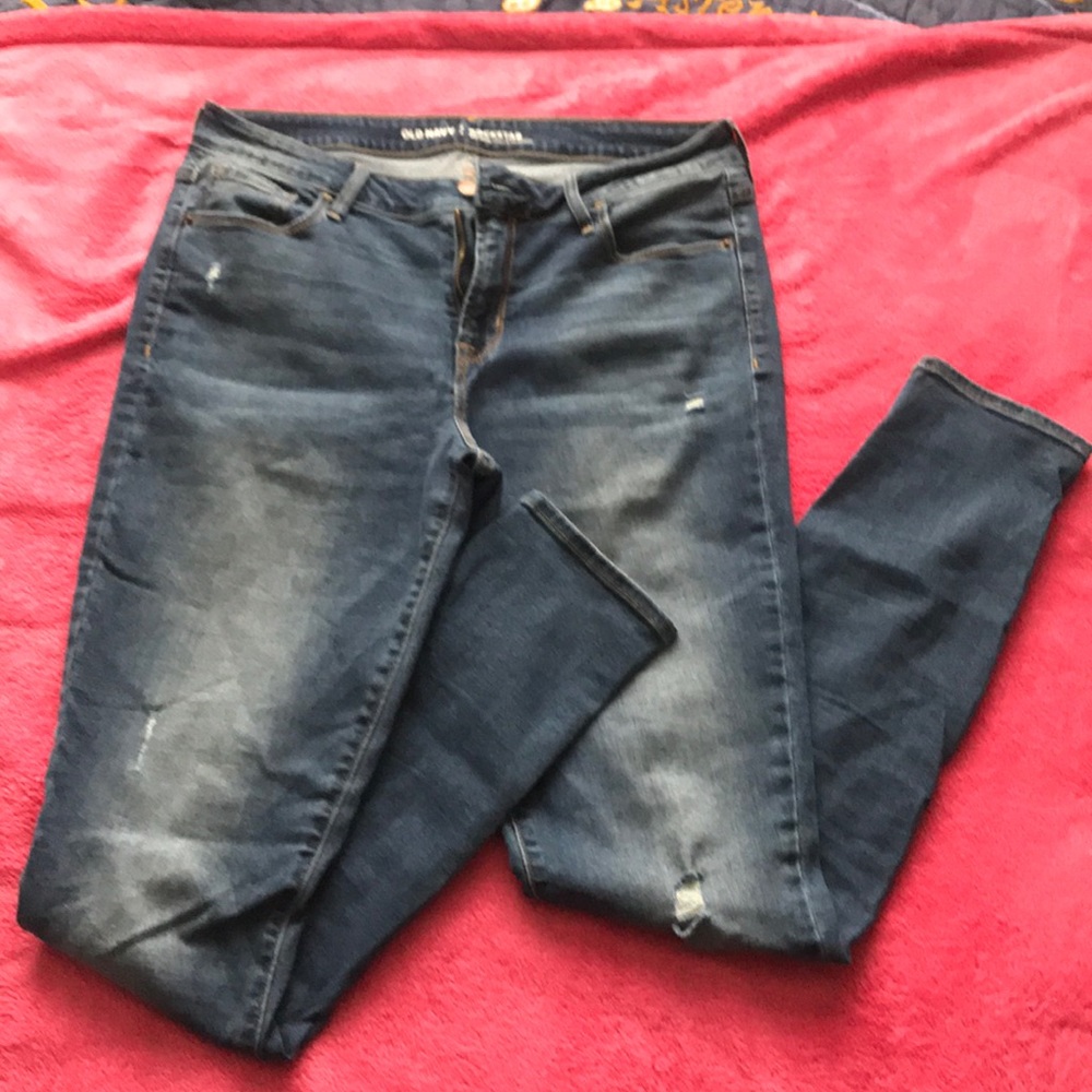 Old Navy Rockstar mid-rise